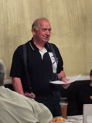 Der langjährige ehemalige 1. Vorsitzende Anton Sohr