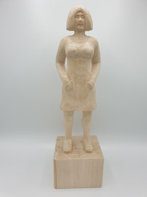 Dominique, Linde gewachst, 38 cm