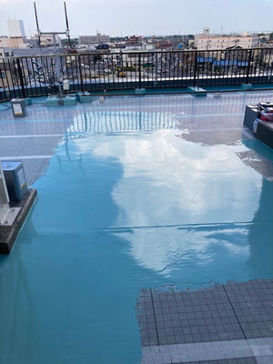 屋上防水改修工事