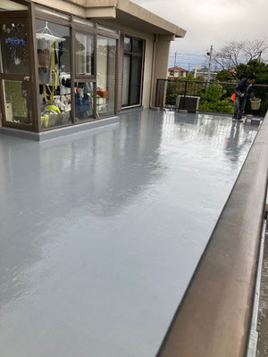 バルコニー防水工事