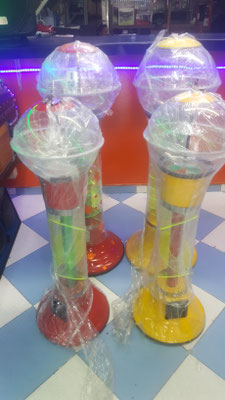 Dispensador de dulces, Dispensador de chicles, Dispensador de pelota loca, dispensador de sorpresas, dispensadora de dulces