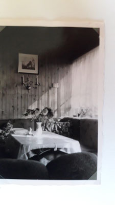Bild 3: Waldhaus Barbara vpr 1960, Frühstücksecke