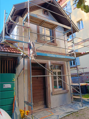 Fassadensanierung - Verputzarbeiten