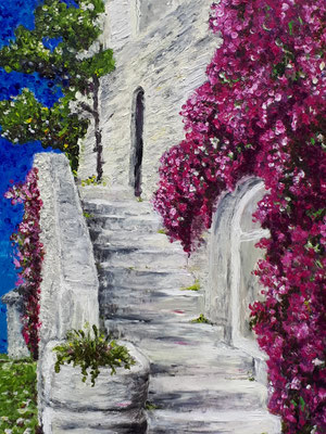 Im Süden (70x100) Acryl)