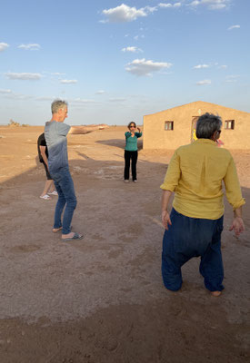 Voyage Qi Gong désert Maroc