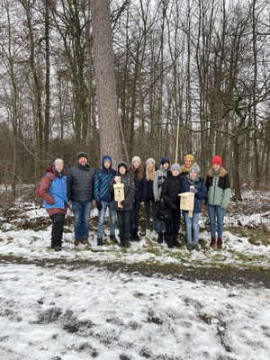 Unterstützung durch Firmgruppe Foto: NABU/D.Piehler