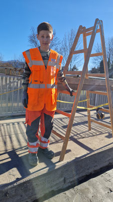 Elias Weiland bei der Strabag AG