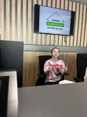 Rayana Salamova beim Lagerhaus Gleinstätten
