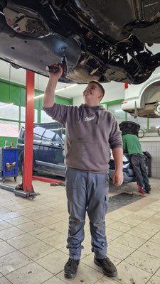 Stefan Jauk bei KFZ Mack