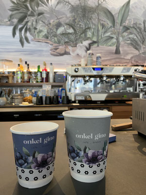 onkel gino | corporate design becher