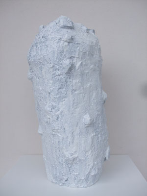 o.T., 2016 _ Gips, Fassadenfarbe, 40 x 18 x 16,5 cm