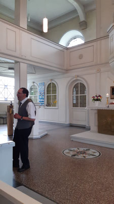 Kirche in Räbke, auch die Kaffeemühle genannt