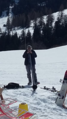 Werner Erb und sein Alphorn 