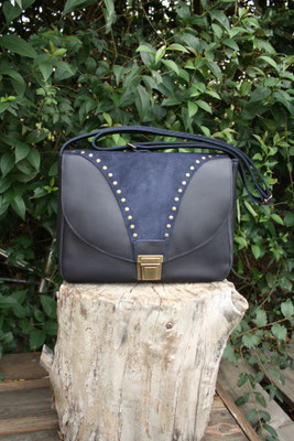 besace cuir français artisanale