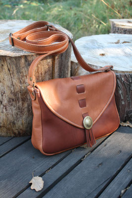 Besace Altai May Wook maroquinerie artisanale