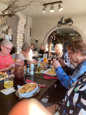 Beim gemeinsamen Essen