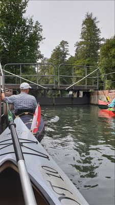In der Schleuse