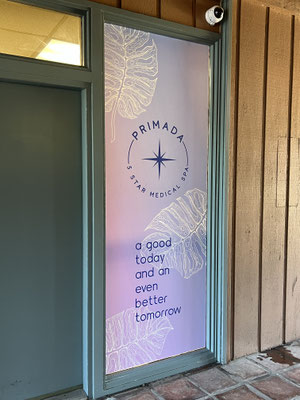 Window Graphic by Landmark Signs Inc.