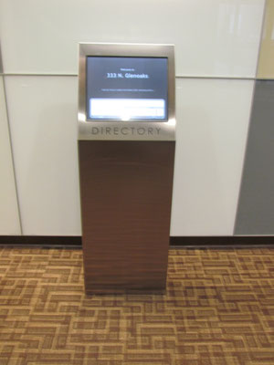 Digital Directory Sign by Landmark Signs Inc.