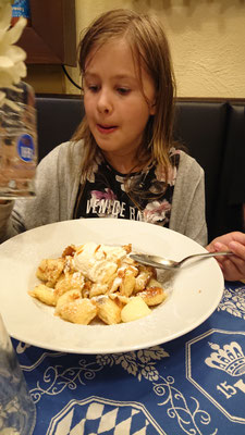 Kaiserschmarrn im Hofbräuhaus in HH