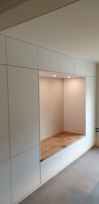 Einbauschrank Sitznische 