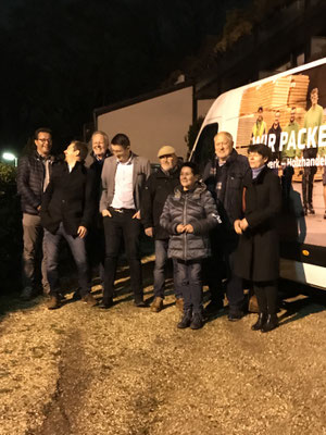 Übergabe  des zweiten Kühltransporters an            die „Stolberger Tafel“ gespendet  durch die Fa. Eigelshoven in Würselen