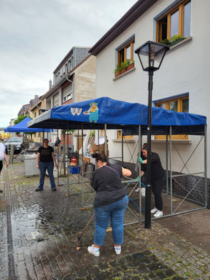 Abbau am Sonntag