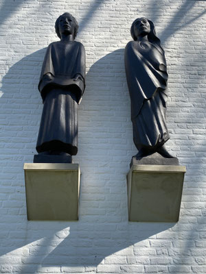 Skulpturen am Ernst Barlach Haus