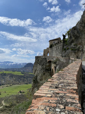 Weg hoch San Leo