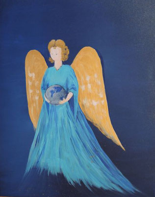 Engel der Nacht - 40x50 cm