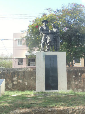 Monument en l'hommage des immigrants japonais en 1954