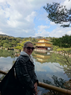 Nice view in Kinkaku-ji Temple