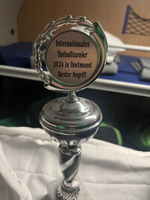 2. Platz Pokal für den besten Angriff