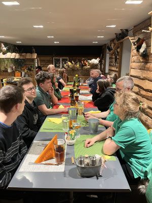 Nachtessen im Restaurant Höhe