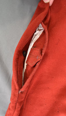poche pantalon garance modèle  1867 SCOA