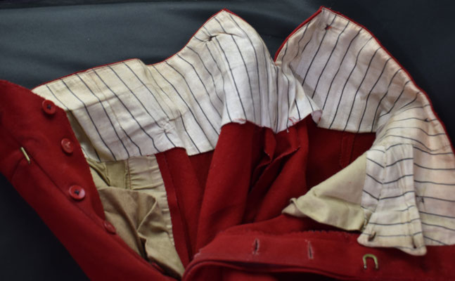 interieur Culotte officier 21ème chasseurs ww1
