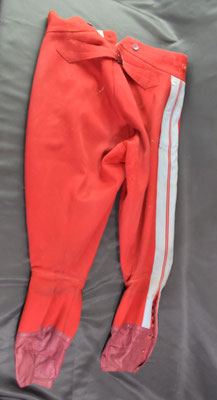 arrière Culotte officier 21ème chasseurs ww1