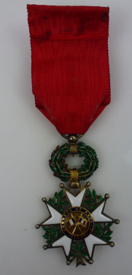 légion d'honneur 3ème republique vue du revers 