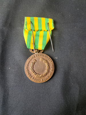 médaille commémorative Indochine corps expéditionnaire français d extrême orient vue de l averts 