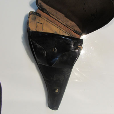 interieur étui d' officier de revolver 1892.