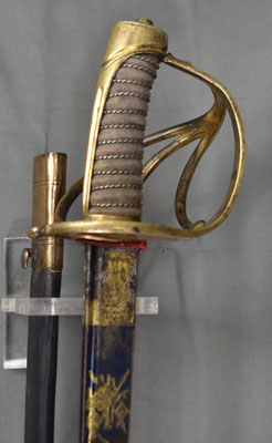 sabre des gardes du corps de la maison militaire du Roi