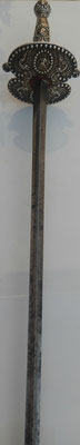 épée de marine en argent  XVIII°siècle 