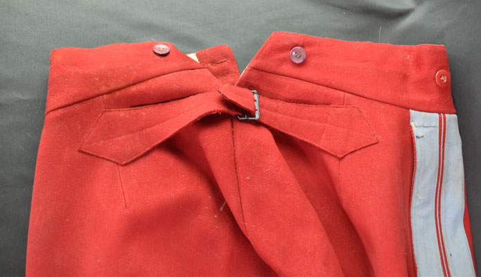 martingale Culotte officier 21ème chasseurs ww1