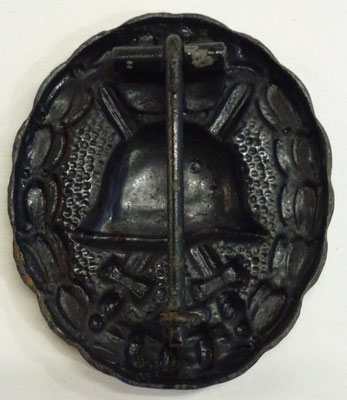 arrière INSIGNE DES BLESSÉS WW1