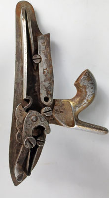 platine fusil 1822 t bis constuit neuf vue du mecanisme 