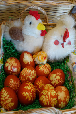 Nun sind die Eier bereit zum Verkauf und im Kühlschrank zwei Wochen haltbar.