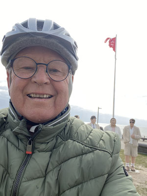 Mit dem Rad unterwegs auf Sylt - herrlich aberim April noch sehr kalter Wind!