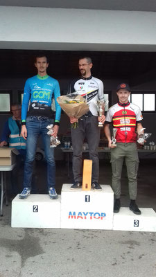 Bastien Mura  3ème senior Cyclo-cross de Morschwiller