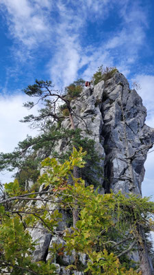 in der 3. Seillänge