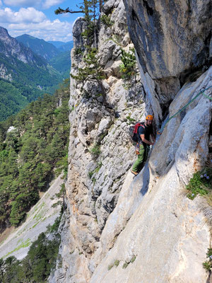 Ende 2. Seillänge